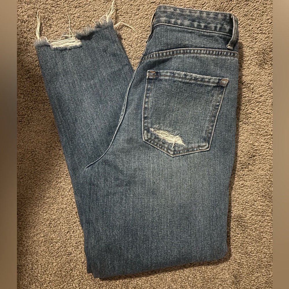 VERVET Rendition Emma Distressed Mom Jeans